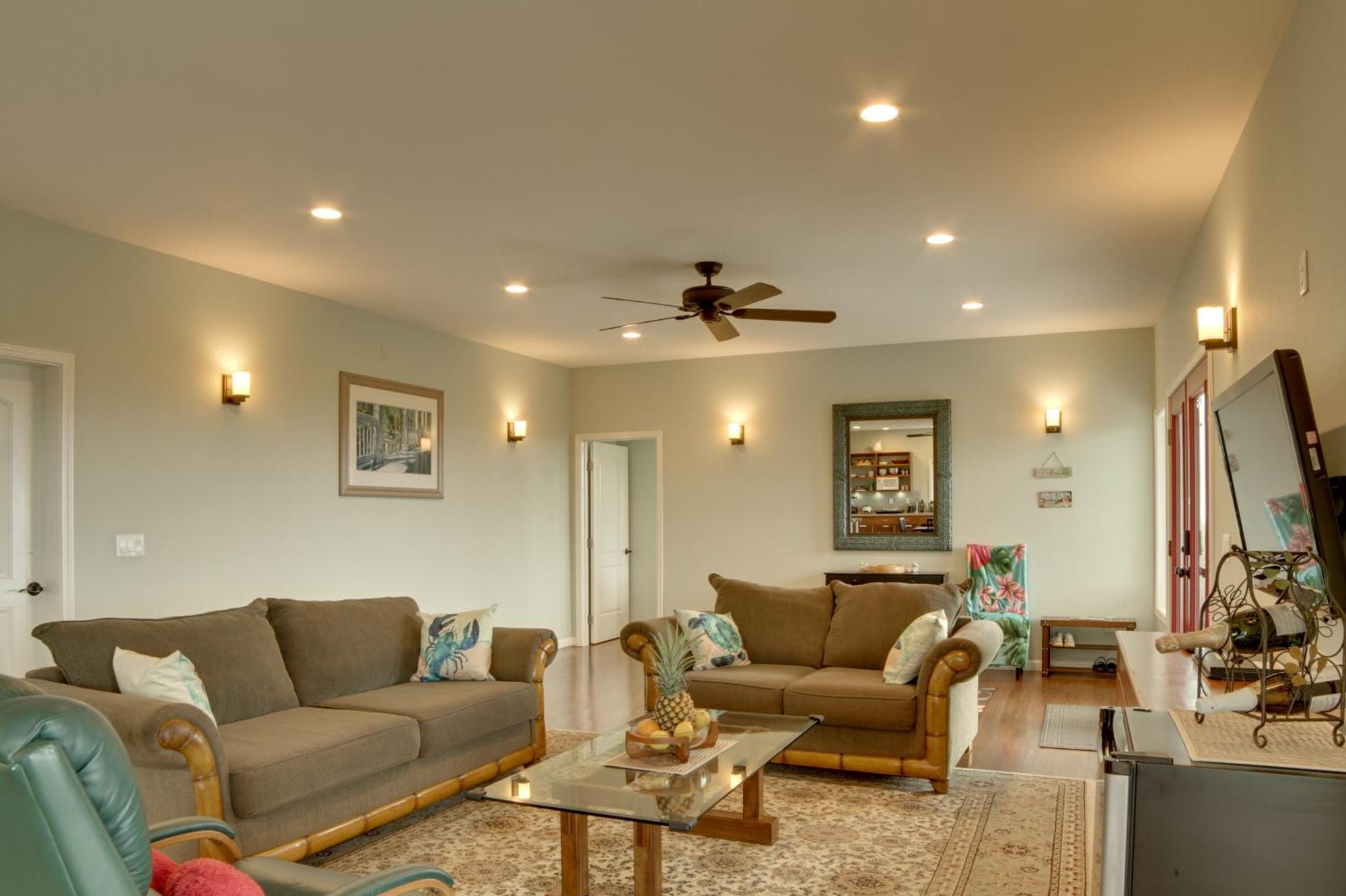 The Aloha Green House Retreat With Ocean Views! Naalehu Exterior foto
